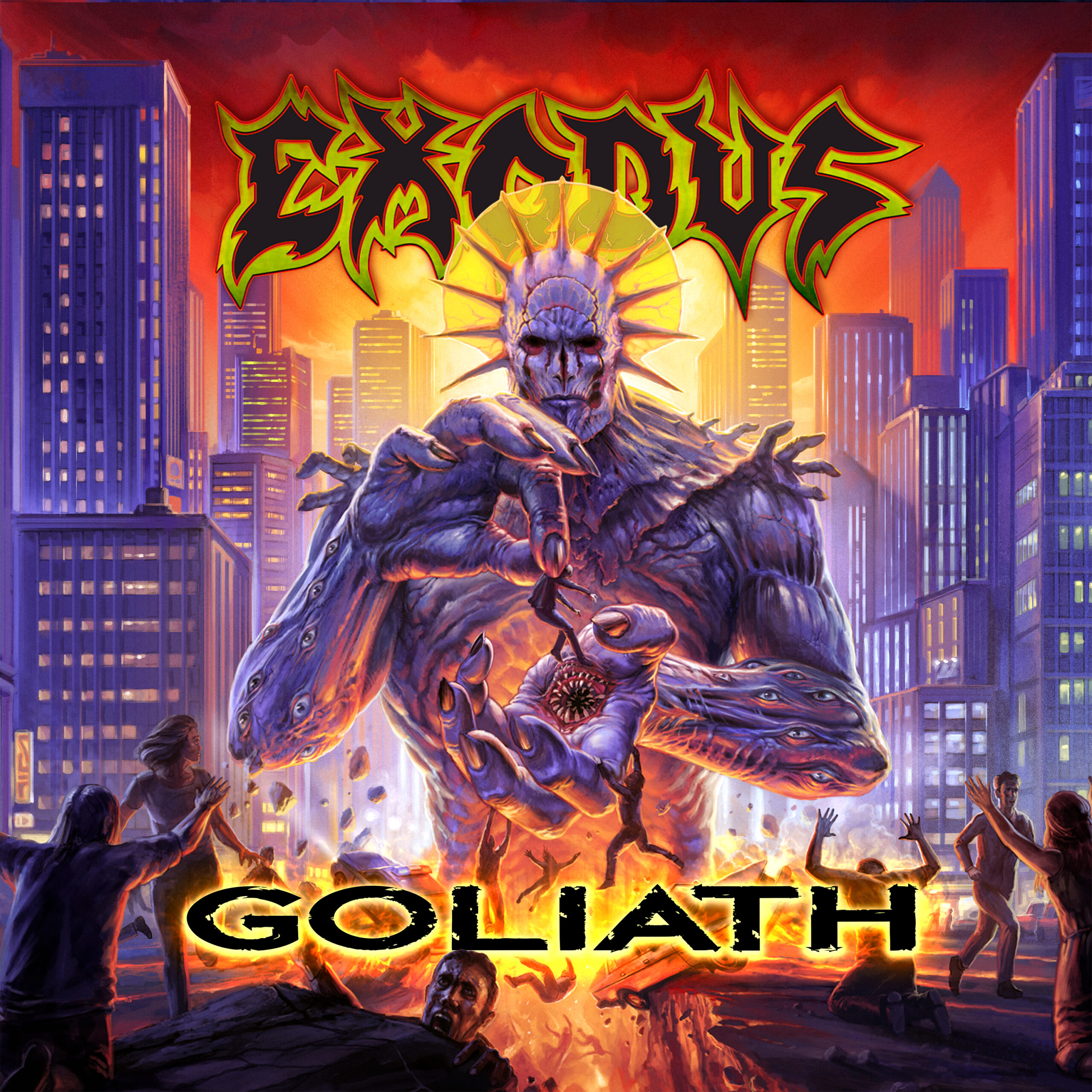 exodus thrash metal band napalm records Goliath 3111 single rob dukes