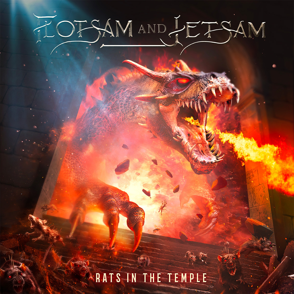 flotsam and jetsam rats in the temple napalm records SLH Agency PR metal agency based in france