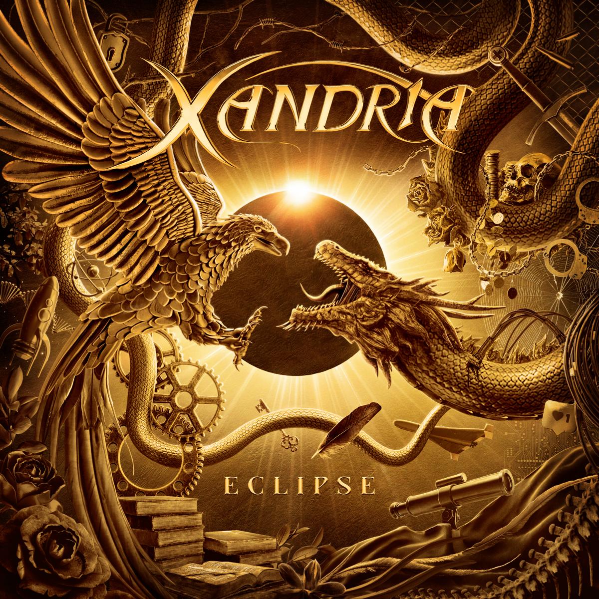 xandria eclipse the Shannon's house napalm records SLH Agency PR metal agency based in france