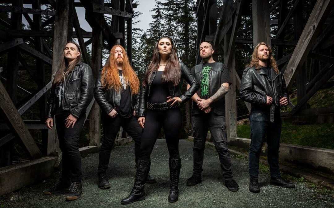 UNLEASH THE ARCHERS Credit Shimon Karmel phantoma napalm records green & glass artificial intelligence