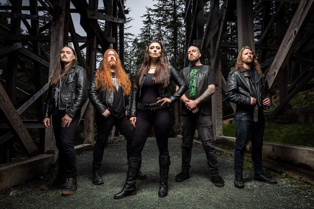 UNLEASH THE ARCHERS Credit Shimon Karmel phantoma napalm records green & glass artificial intelligence