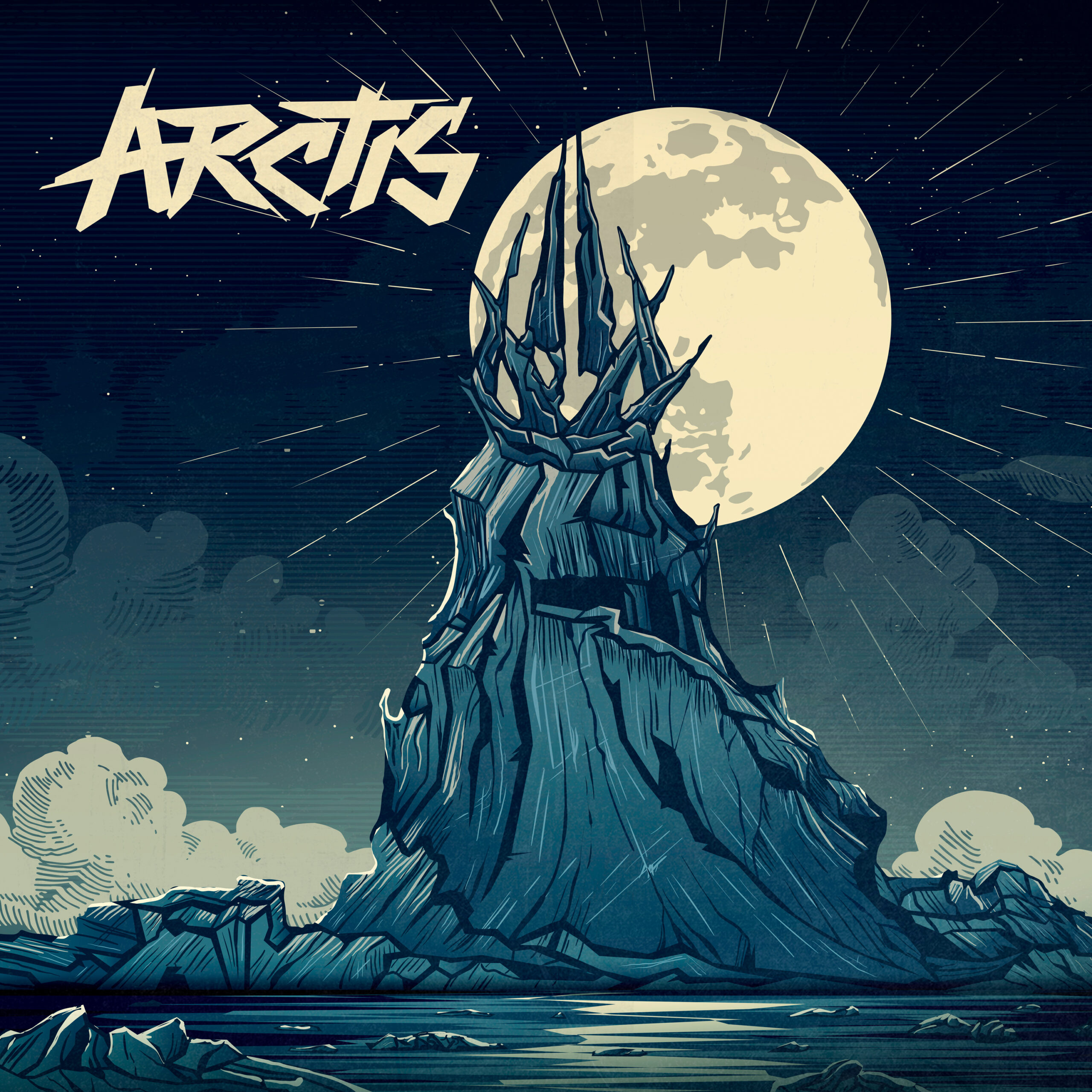 arctis self-titled album napalm records 2024 SLH Agency metal PR based in France